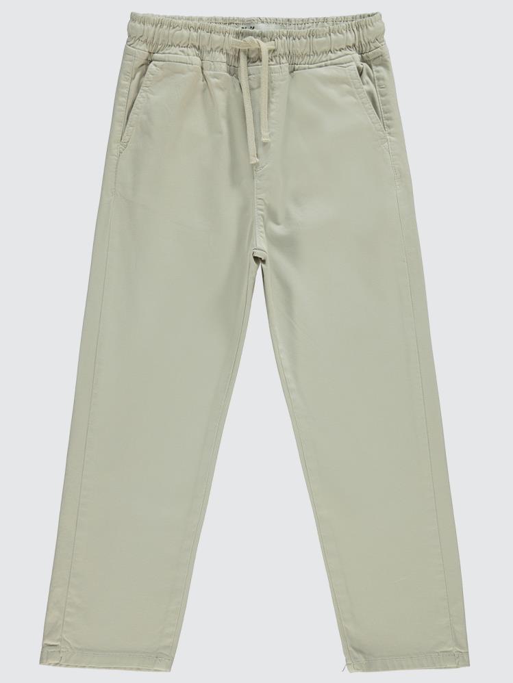 Civil Boys Beli Lastikli 10-13 Yaş Pantolon - Bej