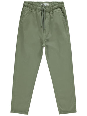 Civil Boys Beli Lastikli 6-9 Yaş Pantolon - Yeşil