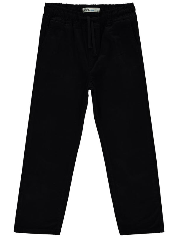 Civil Boys Beli Lastikli 6-9 Yaş Pantolon - Siyah