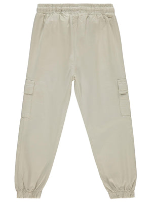Civil Boys Bel Paça Lastikli Kargo Cepli 10-13 Yaş Pantolon - Bej