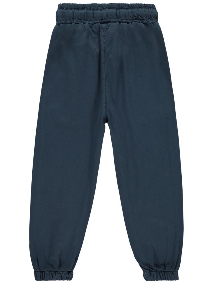 Civil Boys Bel Paça Lastikli Düz 2-5 Yaş Pantolon - Lacivert