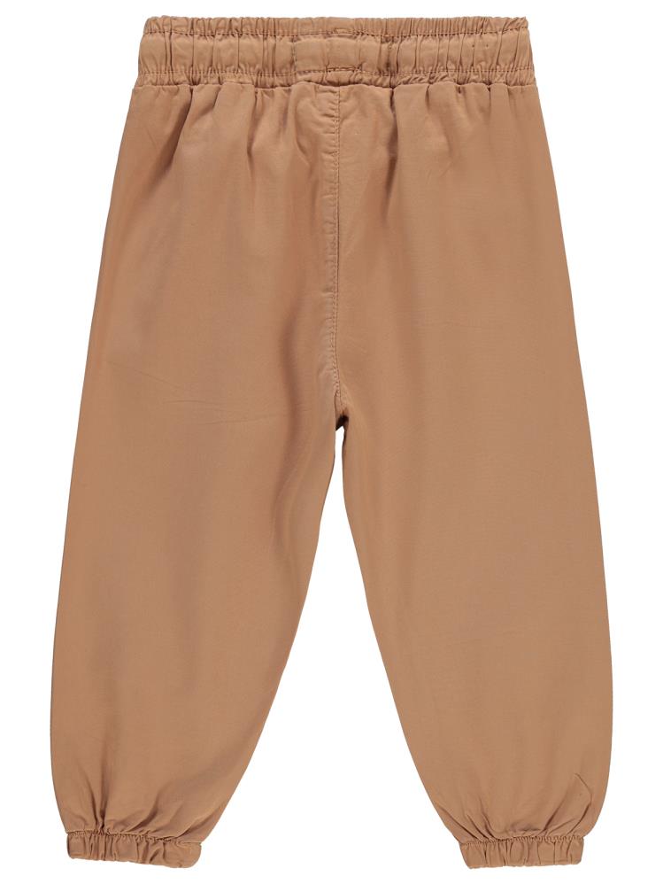 Civil Boys Bel Paça Lastikli Düz 2-5 Yaş Pantolon - Bej
