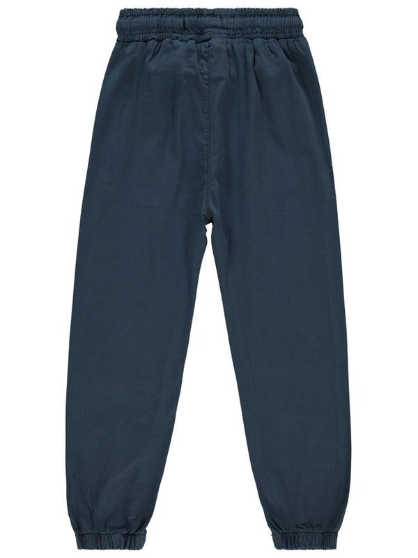 Civil Boys Bel Paça Lastikli Düz 10-13 Yaş Pantolon - Lacivert