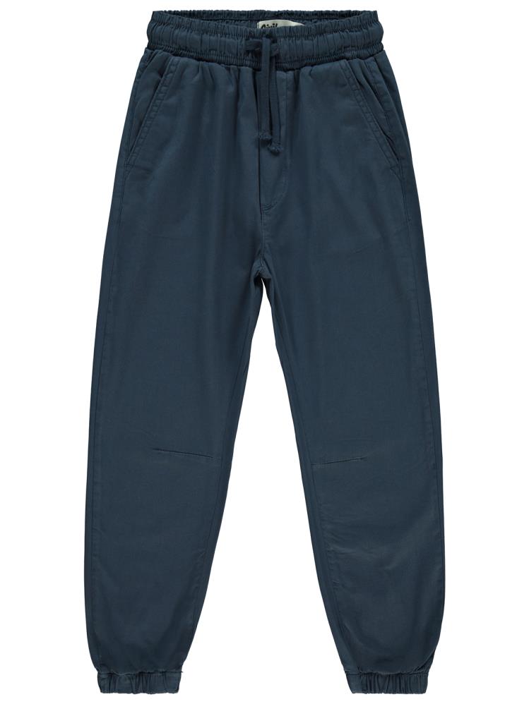 Civil Boys Bel Paça Lastikli Düz 10-13 Yaş Pantolon - Lacivert