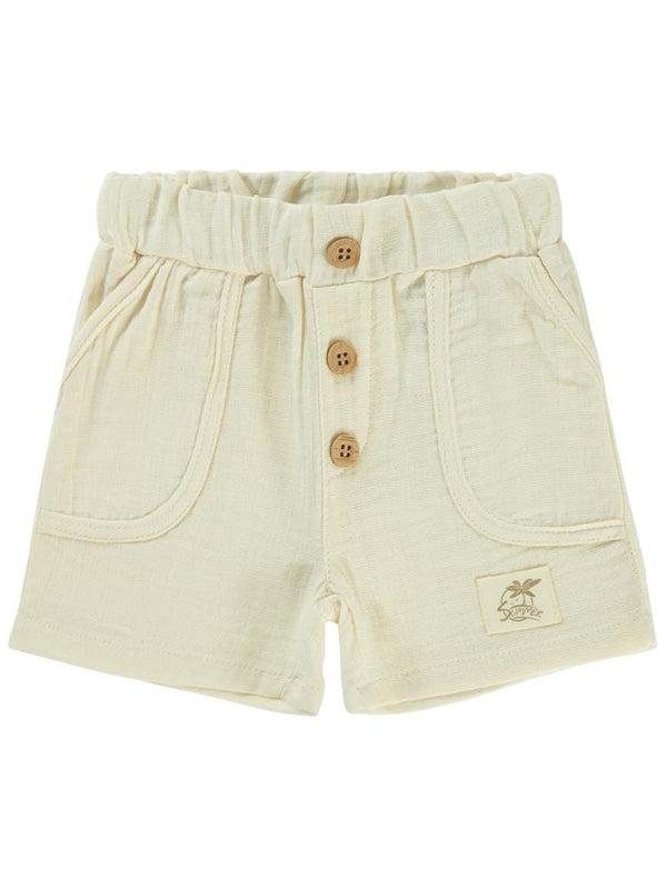 Civil Baby Müslin 6-18 Ay Şort - Bej