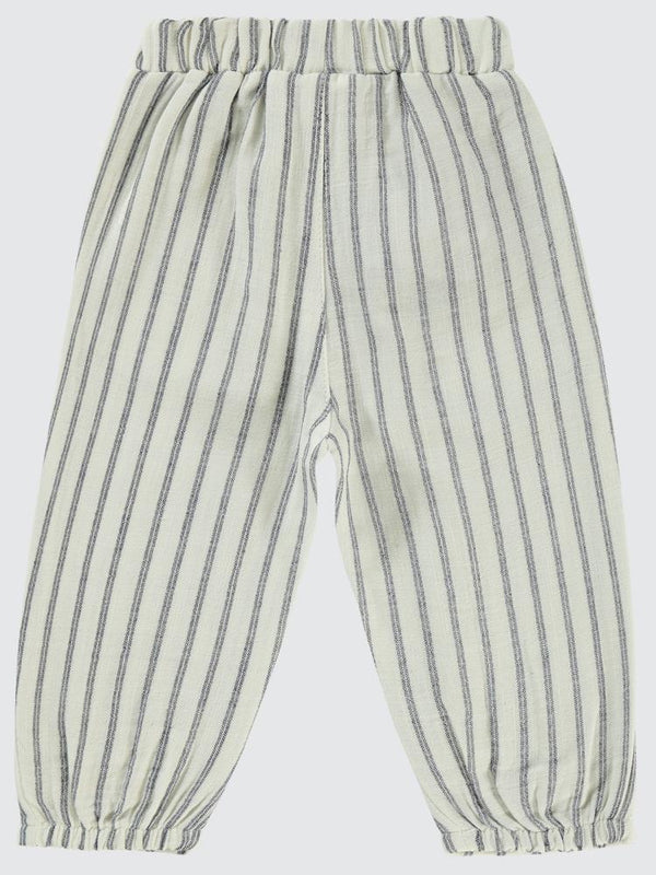 Civil Baby Çizgili 6-18 Ay Pantolon - Gri