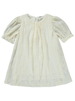 Civil Baby Dantel Detaylı 6-18 Ay Elbise - Ekru