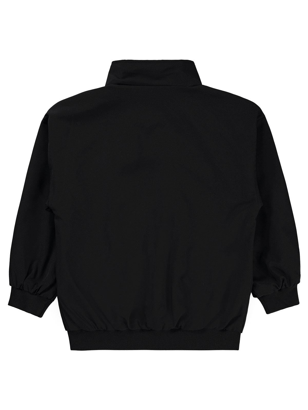 Civil Boys Fermuarlı Cepli 6-9 Yaş Ceket - Siyah