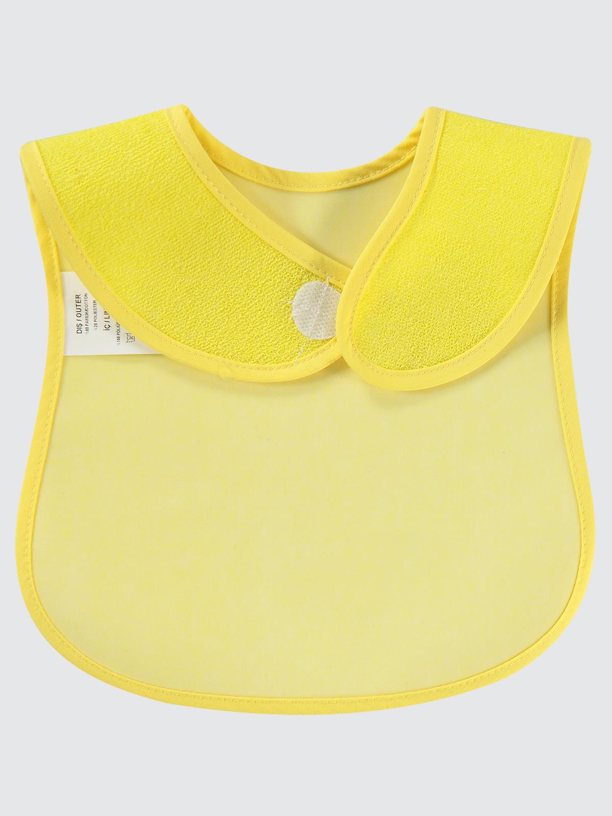 Civil Baby Basıc Renkli Mama Önlüğü - Turuncu