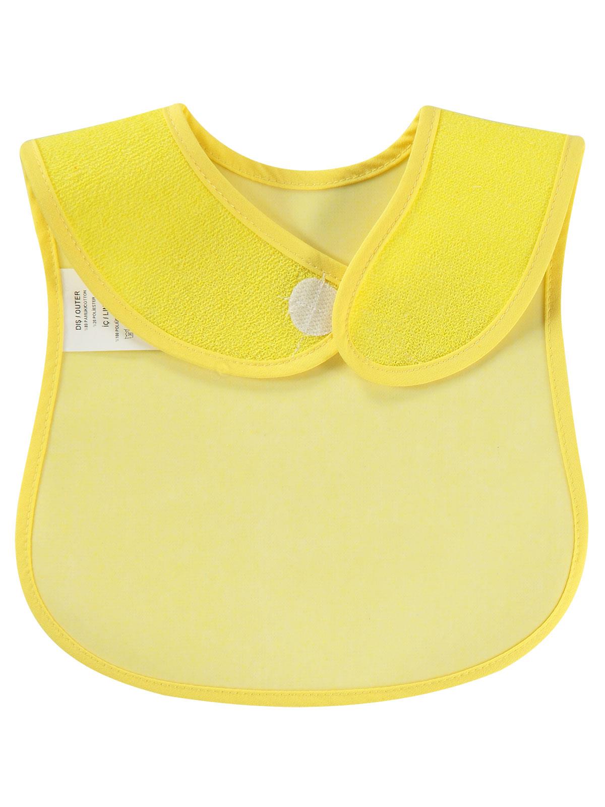 Civil Baby Basıc Renkli Mama Önlüğü - Turuncu