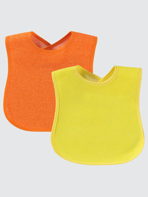 Civil Baby Basıc Renkli Mama Önlüğü - Turuncu