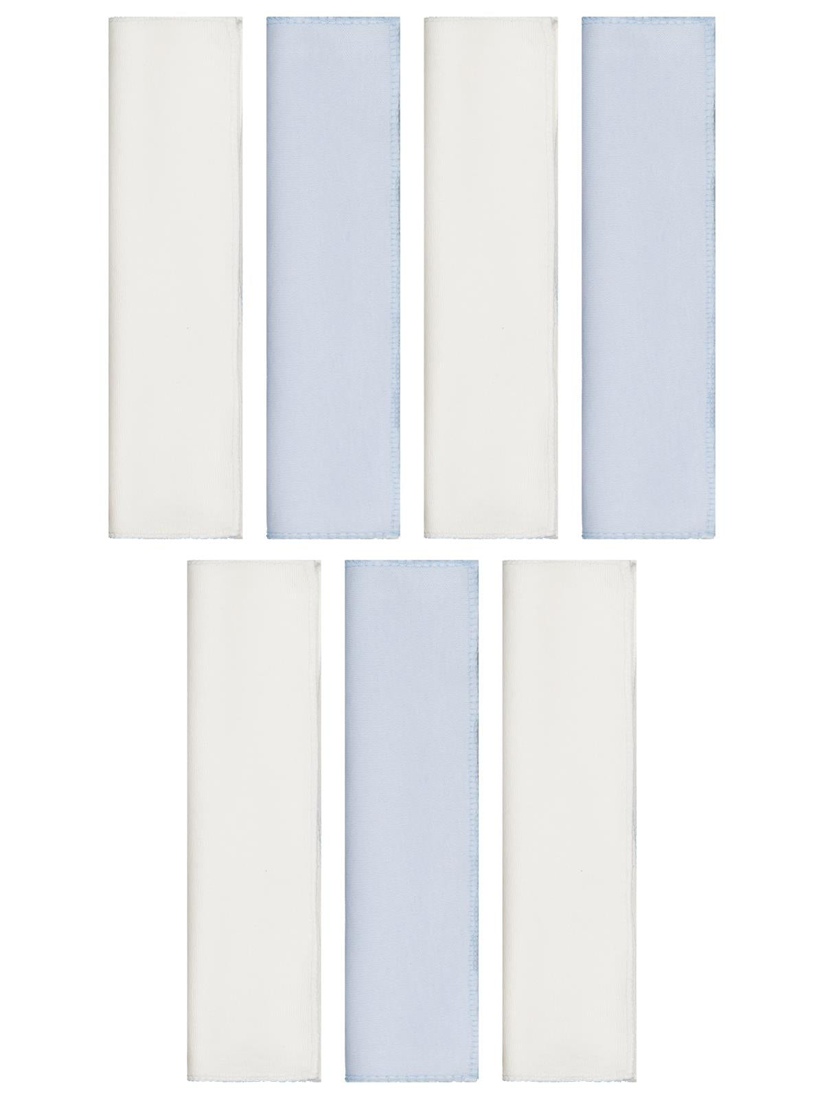 Civil Baby Düz 7 Li Ağız Mendili - Mavi