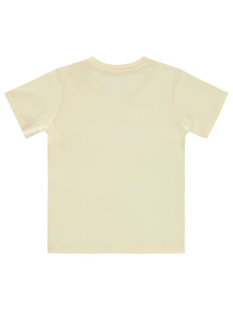 Civil Baby Nakışlı 6-18 Ay Tişört - Bej