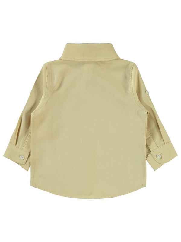 Civil Baby Klasik 6-18 Ay Gömlek - Kahverengi