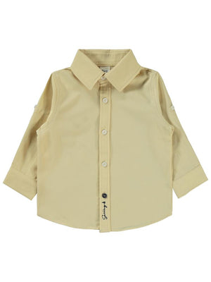 Civil Baby Klasik 6-18 Ay Gömlek - Kahverengi