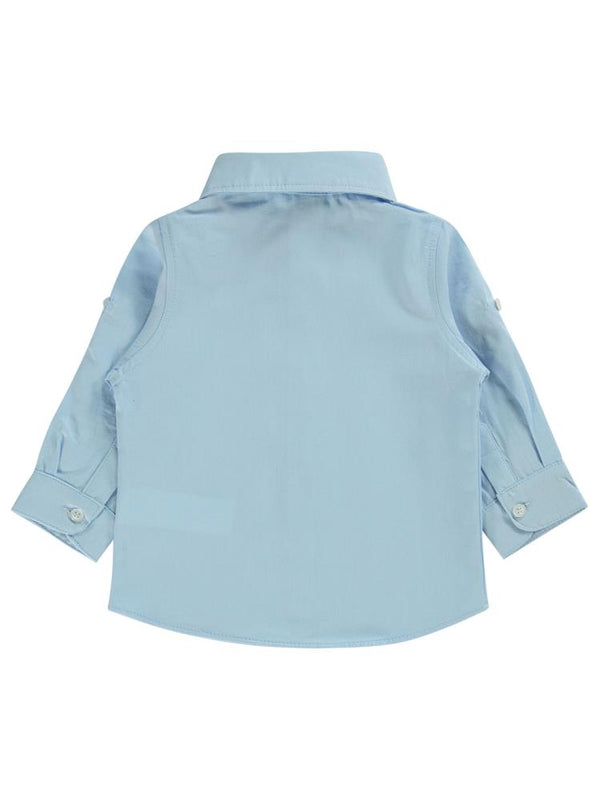 Civil Baby Klasik 6-18 Ay Gömlek - Mavi