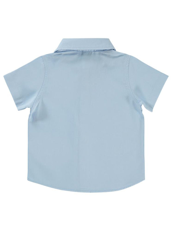 Civil Baby Klasik 6-18 Ay Gömlek - Mavi