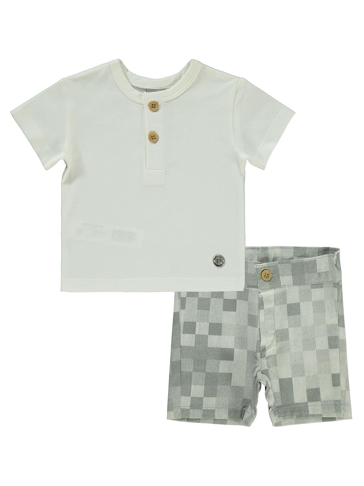 Pierre Cardin 3-18 Ay Takım - Gri