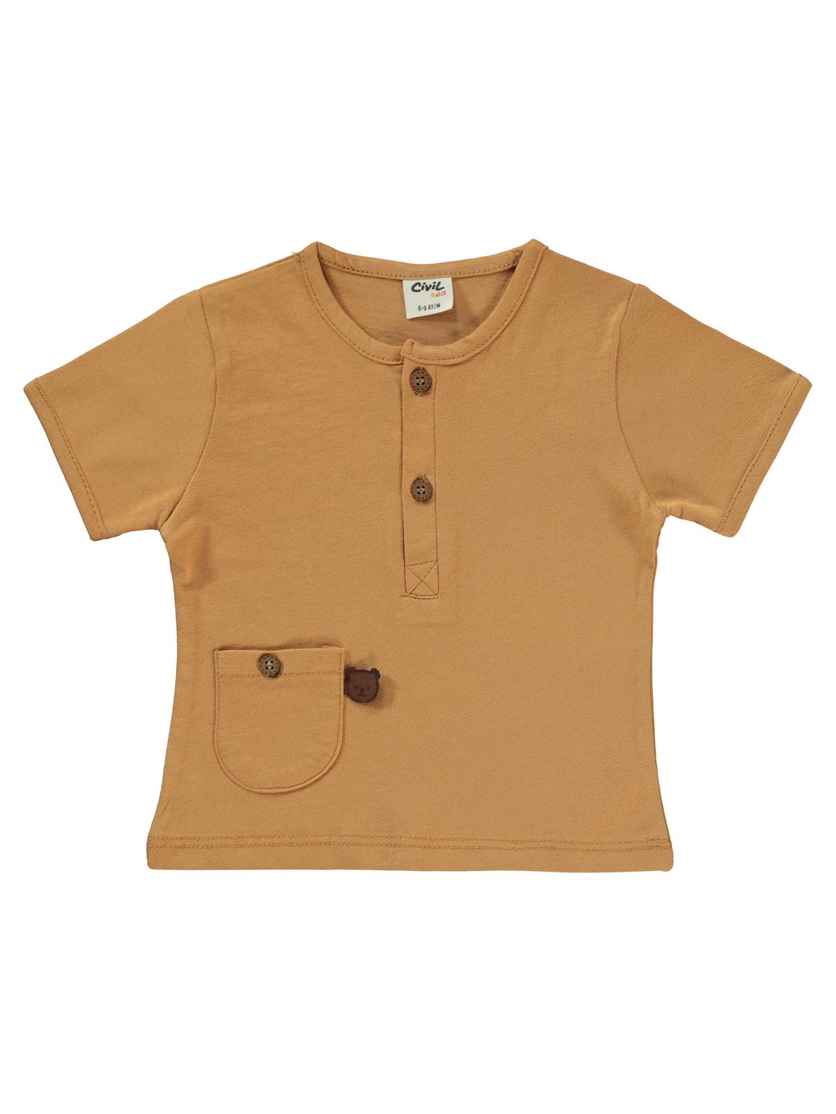 Civil Baby Basic 6-18 Ay Takım - Kahverengi