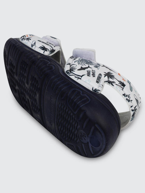 Civil Boys Palmiye Baskılı 20-24 Numara Sandalet - Beyaz