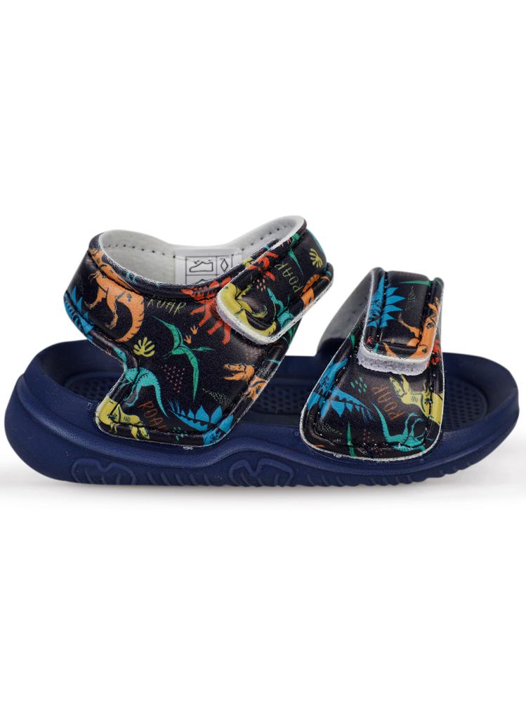Civil Boys Dinasor Baskılı 21-25 Numara Sandalet - Lacivert