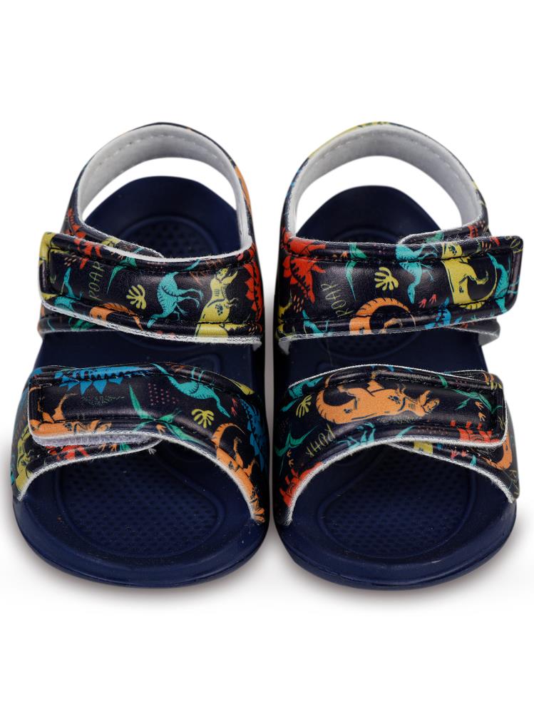 Civil Boys Dinasor Baskılı 21-25 Numara Sandalet - Lacivert