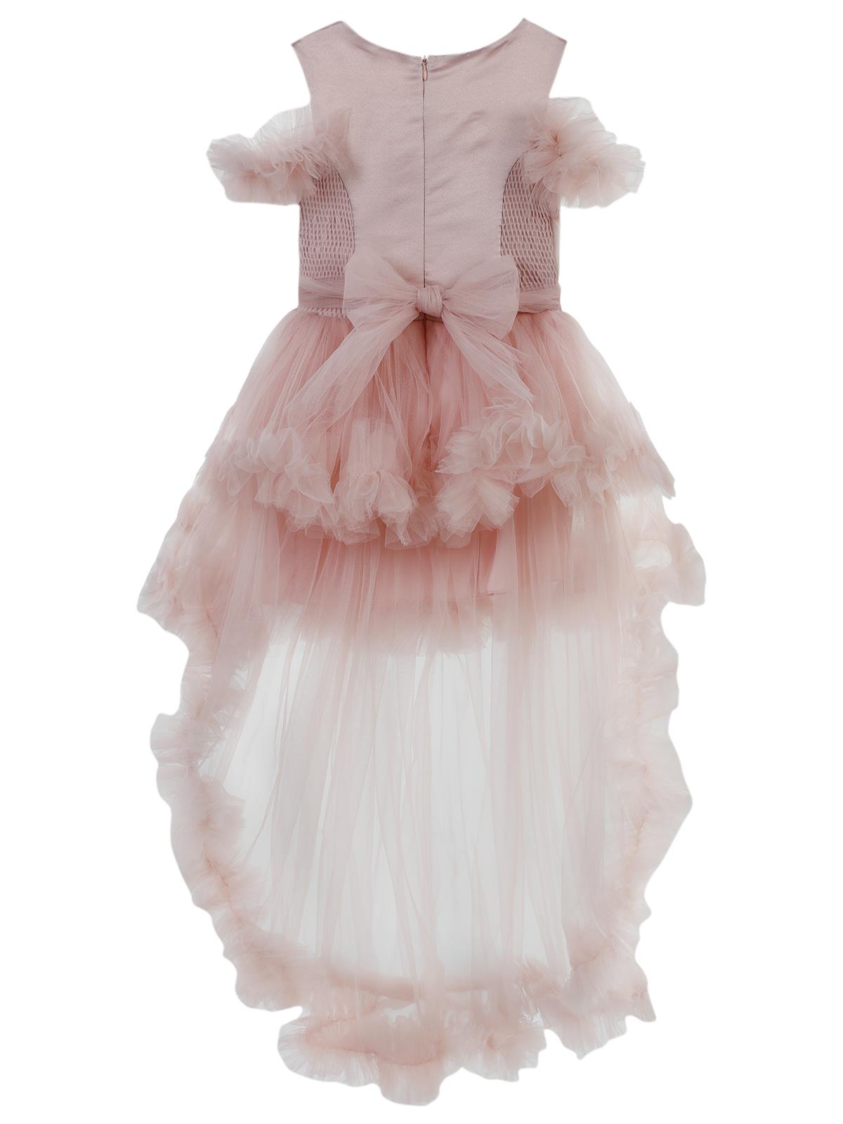 Civil Girls Kuyruklu 6-14 Yaş Abiye - Pembe