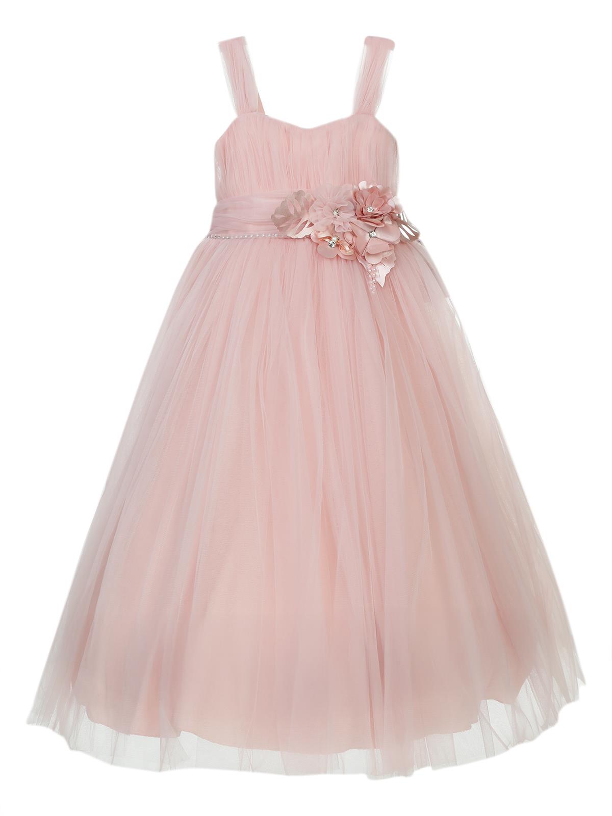 Civil Girls Tarlatanlı 2-5 Yaş Abiye - Pudra