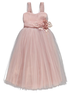 Civil Girls Tarlatanlı 2-5 Yaş Abiye - Pudra