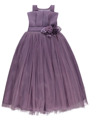 Civil Girls Tarlatanlı 6-9 Yaş Abiye - Lila