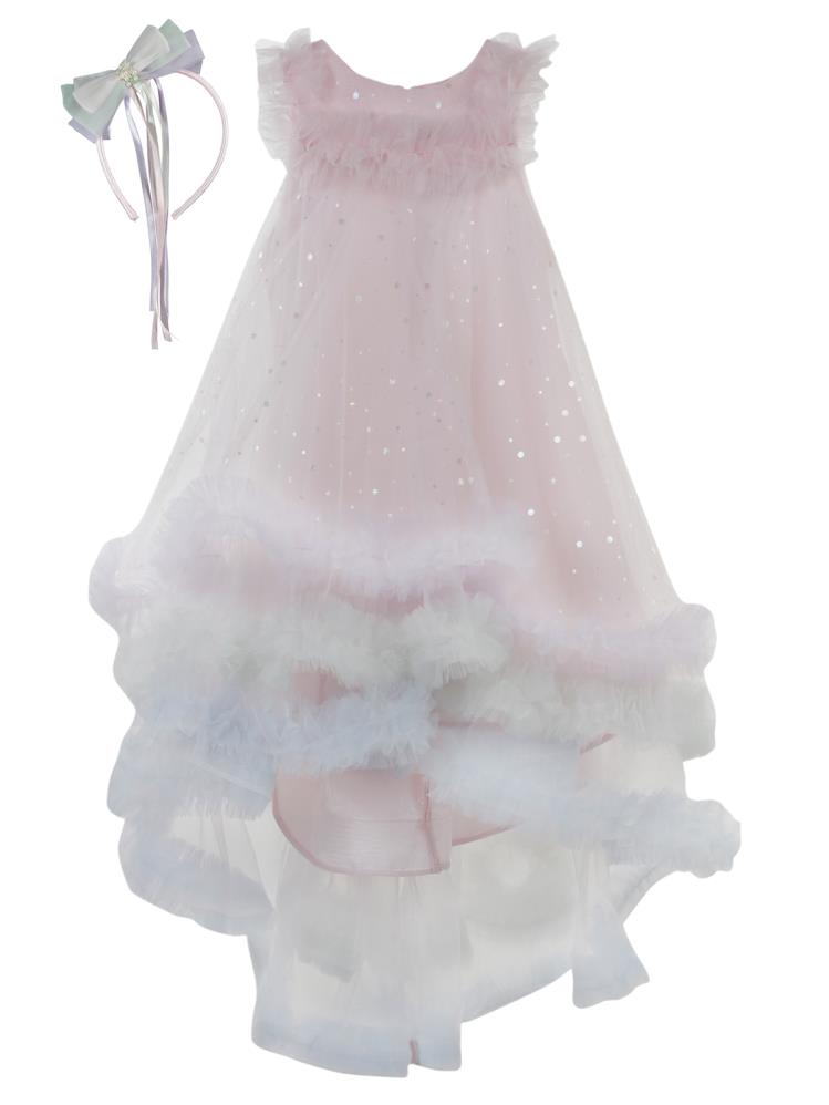 Civil Girls 6-9 Yaş Abiye - Pembe