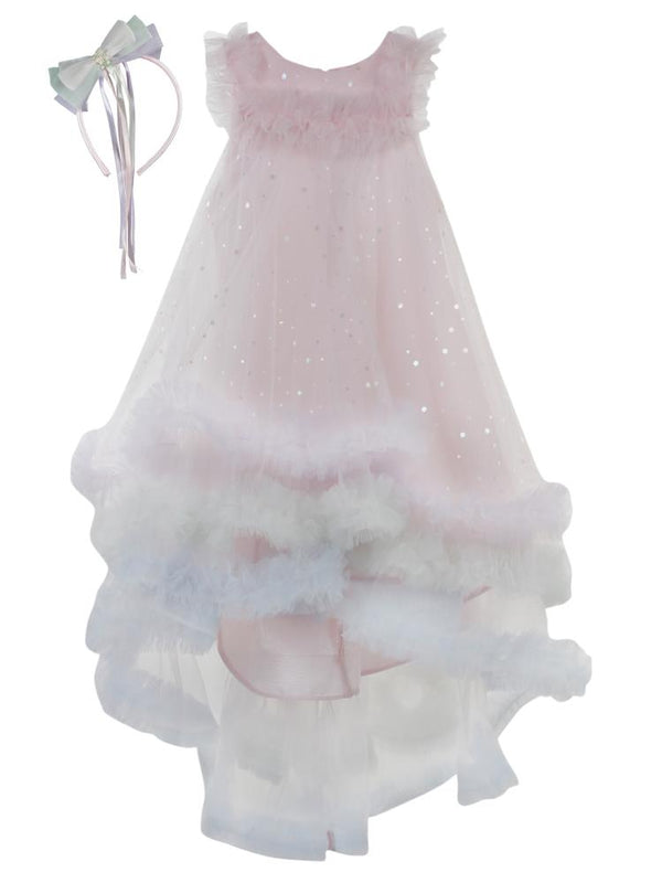 Civil Girls 6-9 Yaş Abiye - Pembe