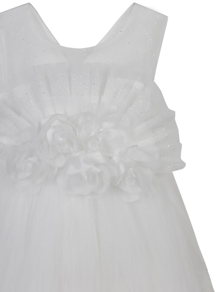 Civil Girls 2-5 Yaş Abiye - Beyaz