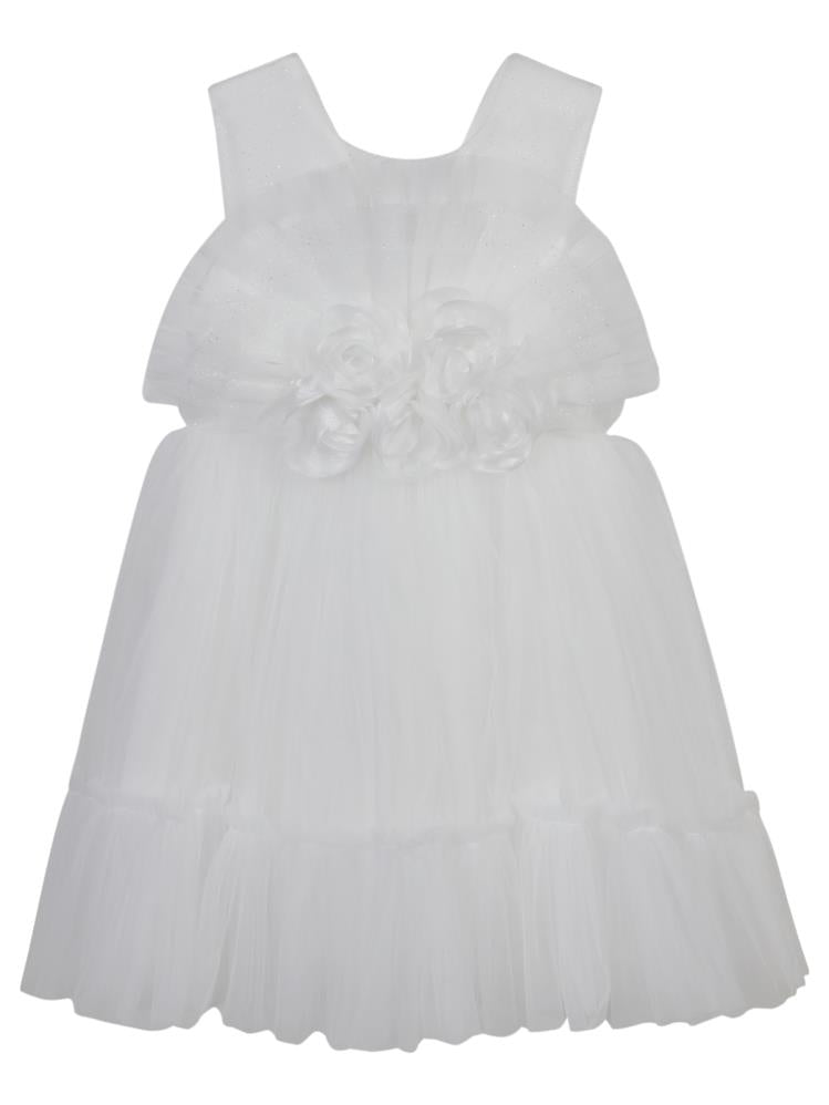 Civil Girls 6-9 Yaş Abiye - Beyaz