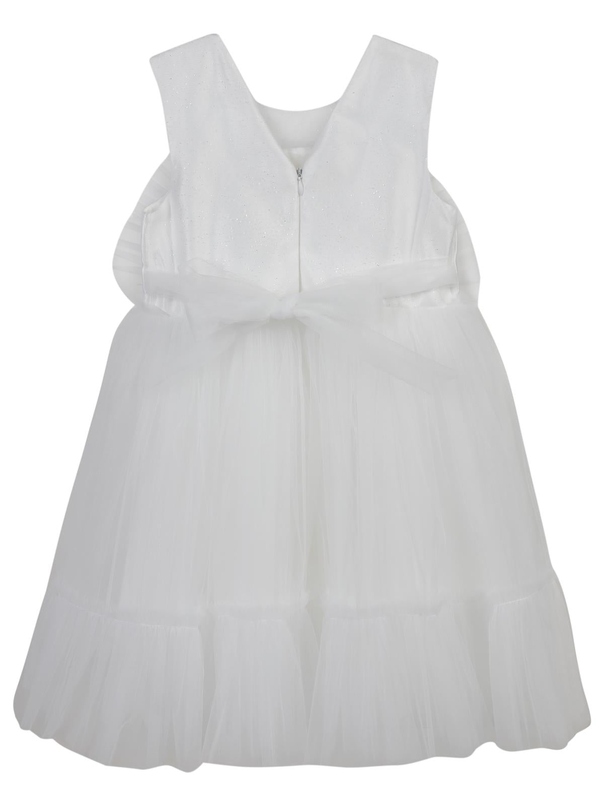 Civil Girls 6-9 Yaş Abiye - Beyaz