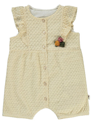 Civil Baby Dantel 6-18 Ay Tulum - Ekru
