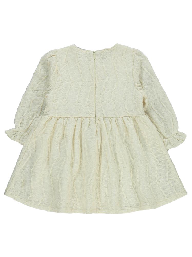 Civil Baby Dantel 6-18 Ay Elbise - Ekru