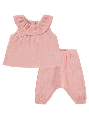 Civil Baby Müslin 6-18 Ay Takım - Pudra