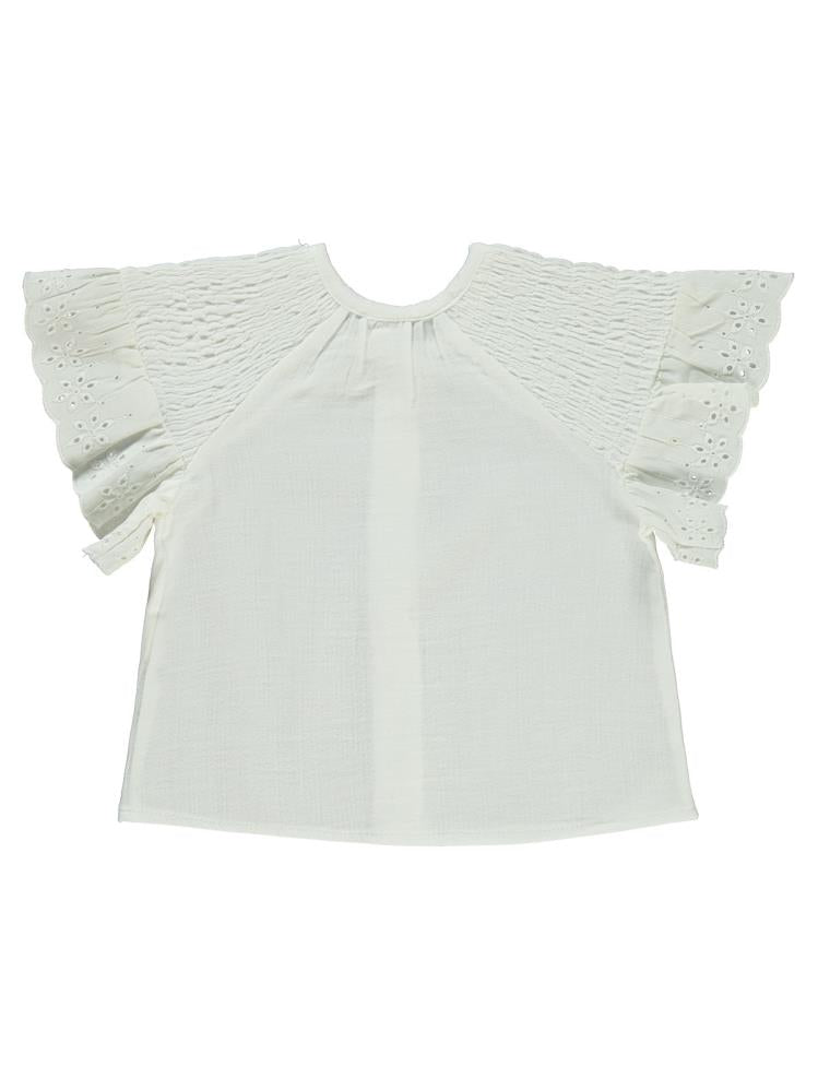 Civil Baby Müslin 6-18 Ay Gömlek - Ekru