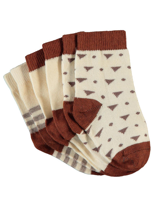 Civil Baby Erkek Bebek 3'lü Çorap Set 6-18 Ay