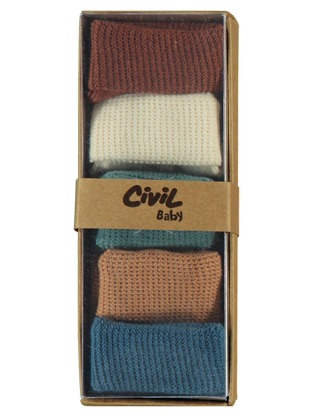 Civil Baby Bebek 5'li Çorap 6-12 Ay