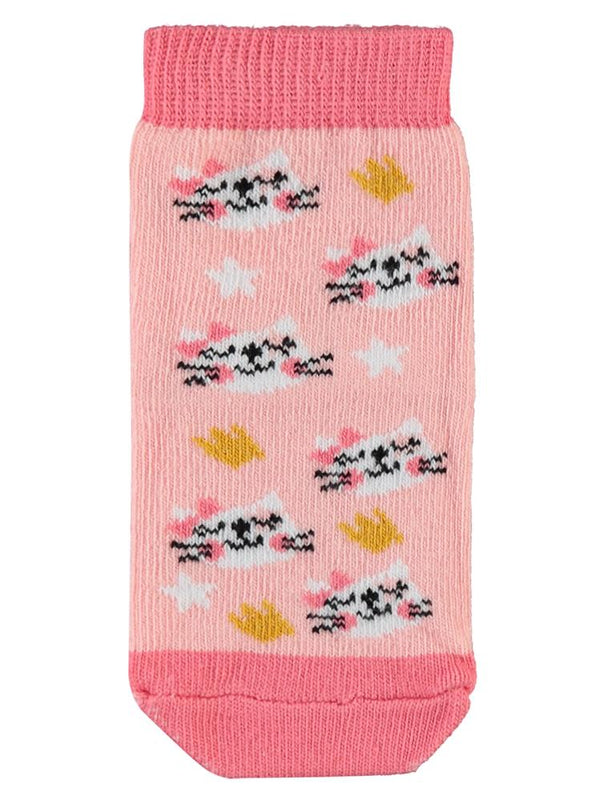 Civil Baby Kız Bebek 3'lü Çorap Set 6-18 Ay