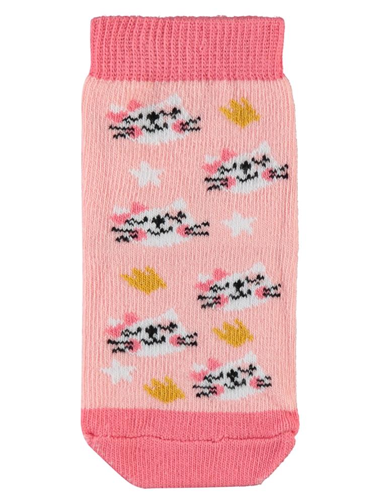 Civil Baby Kız Bebek 3'lü Çorap Set 6-18 Ay