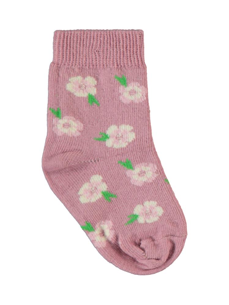 Civil Baby Kız Bebek 3'lü Çorap Set 6-18 Ay