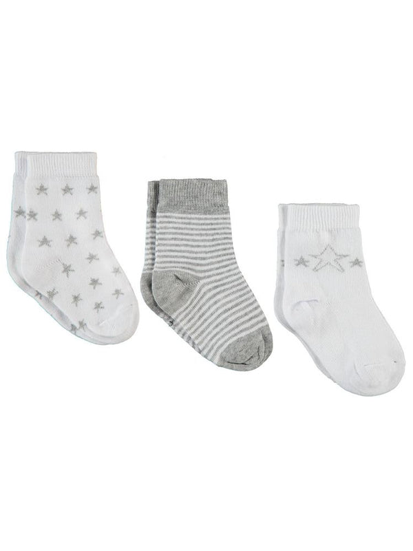 Civil Baby Erkek Bebek 3'lü Çorap Set 6-18 Ay