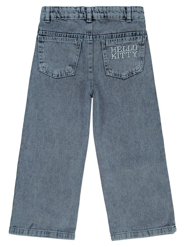 Hello Kitty 6-9 Yaş Pantolon - Mavi