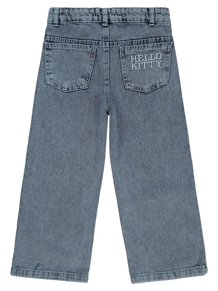 Hello Kitty 6-9 Yaş Pantolon - Mavi