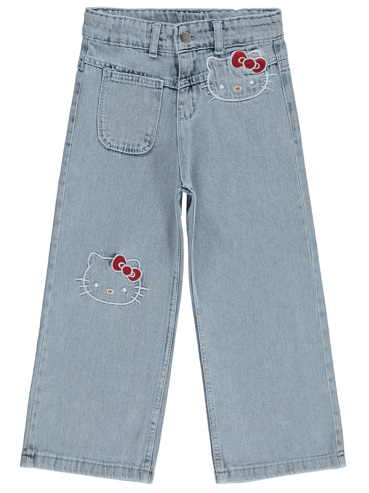 Hello Kitty 6-9 Yaş Pantolon - Mavi
