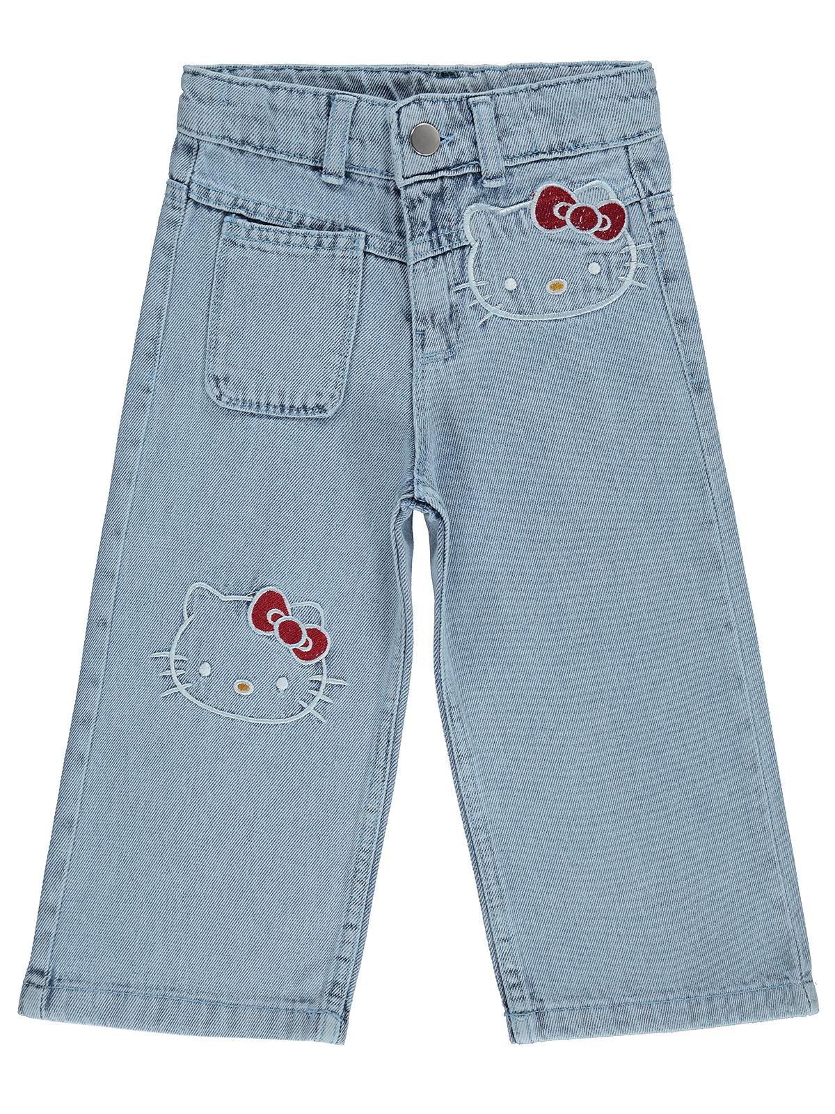 Hello Kitty 2-5 Yaş Pantolon - Mavi