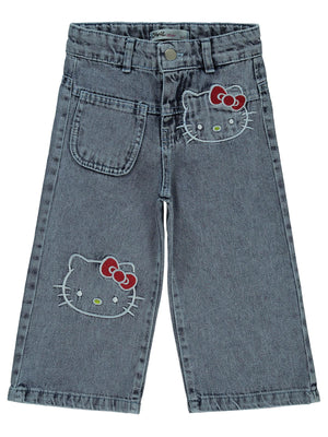 Hello Kitty 2-5 Yaş Pantolon - Mavi